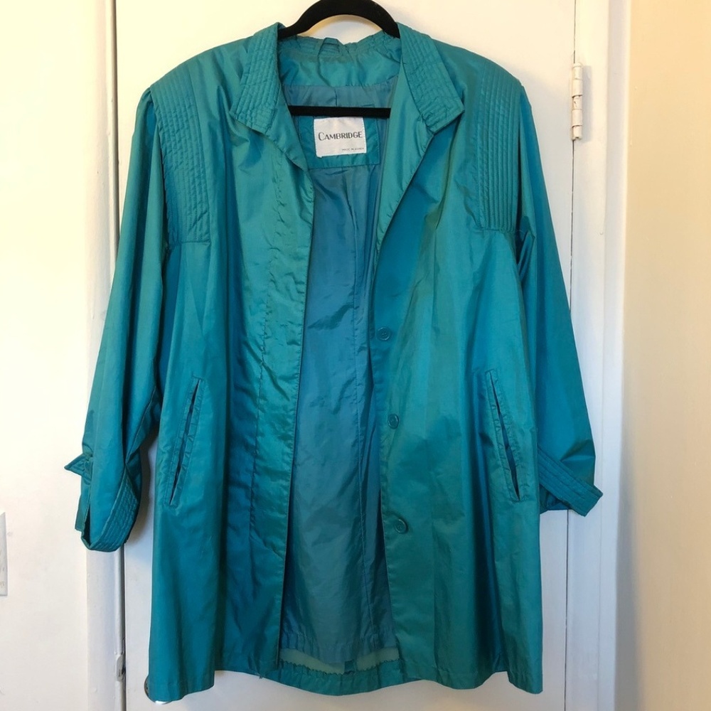 Vintage-Cambridge-All Weather Trench Coat-80s